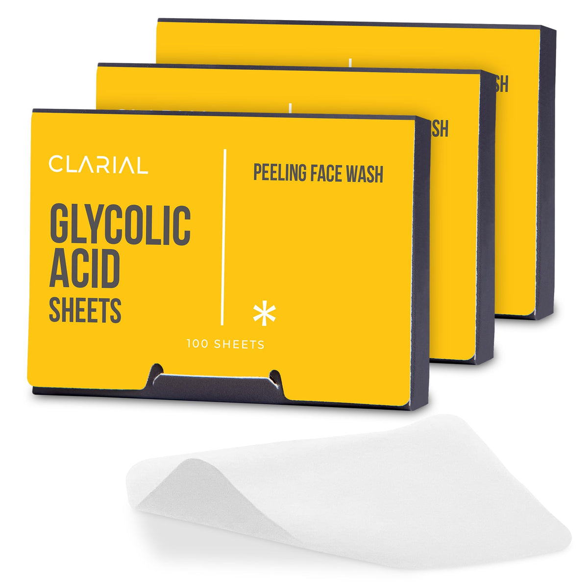 Glycolic Acid Soap Sheets (3 Pack)