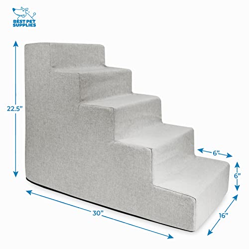 Dog Stairs & Steps (Sand / H: 22.5 Inches)