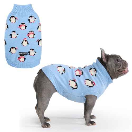 Knit Dog Sweater (Penguins / X-Large)