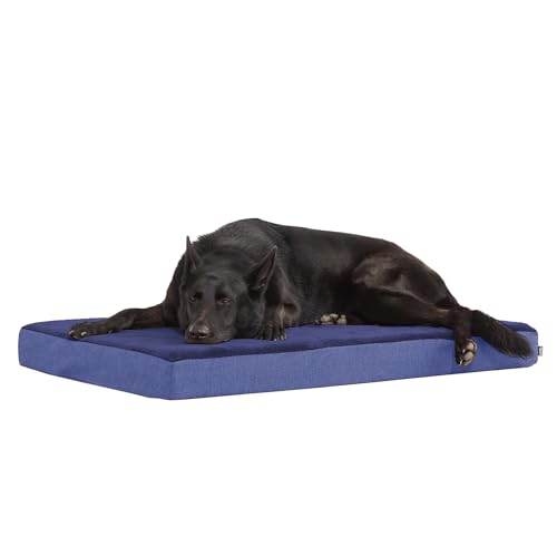 Orthopedic Dog Bed (Navy / X-Large)