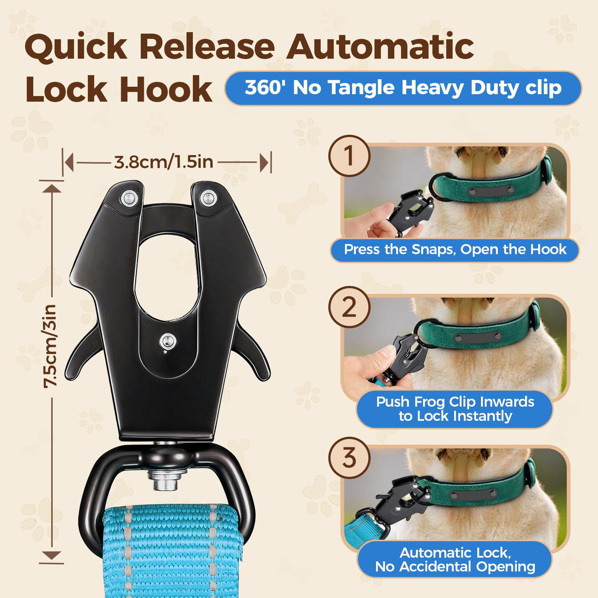 9.7FT Detachable Hand (Blue)