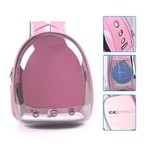 Cat Backpack Carrier Breathable Pet Travel Bag for Cats Dogs Bunny