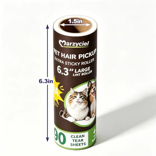 Large Lint Rollers for Pet Hair Extra Sticky