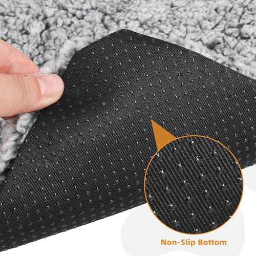 Self Warming Cat Bed (18*24in / Light&Dark Grey)