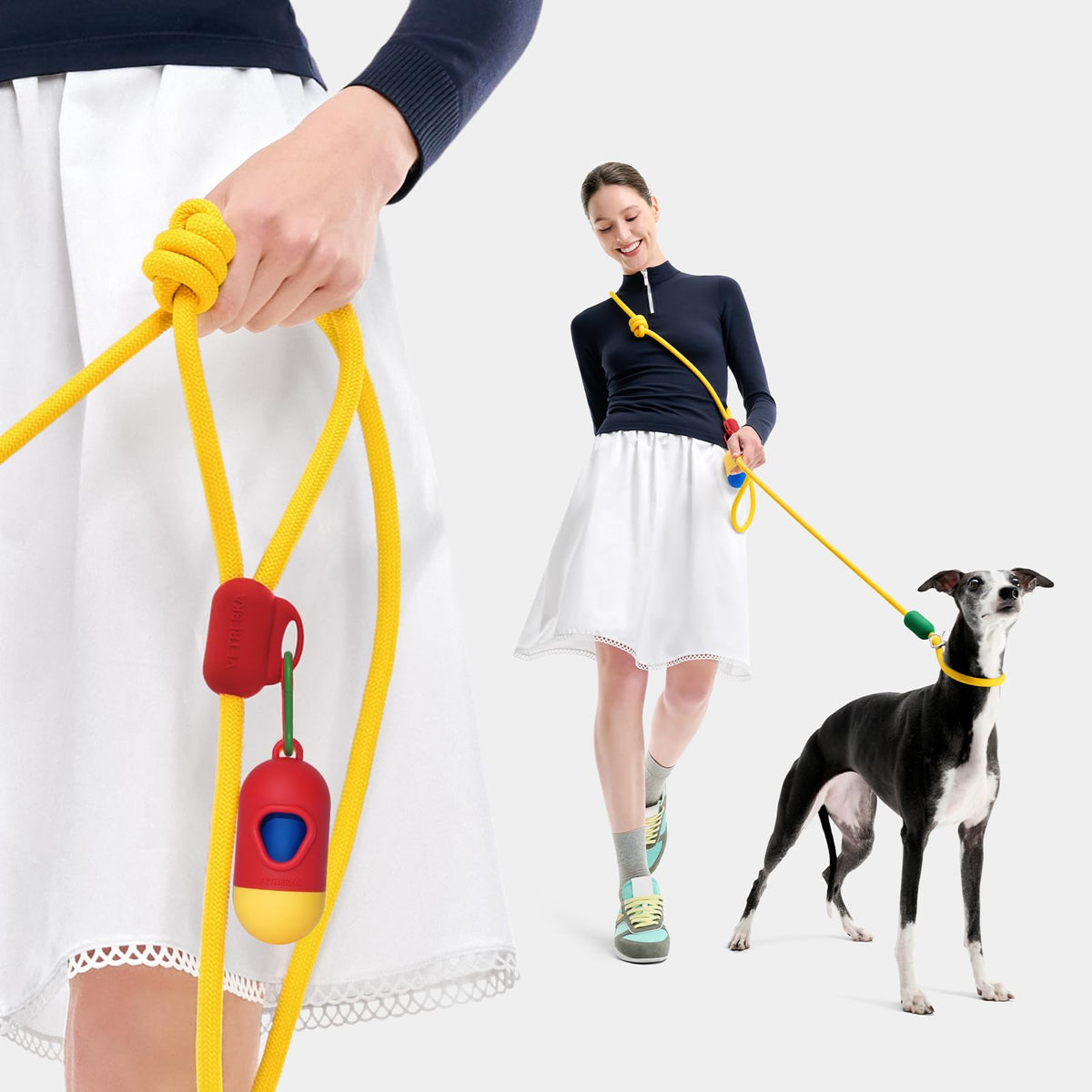 Hands Free Dog Leash (Chroma Yellow)