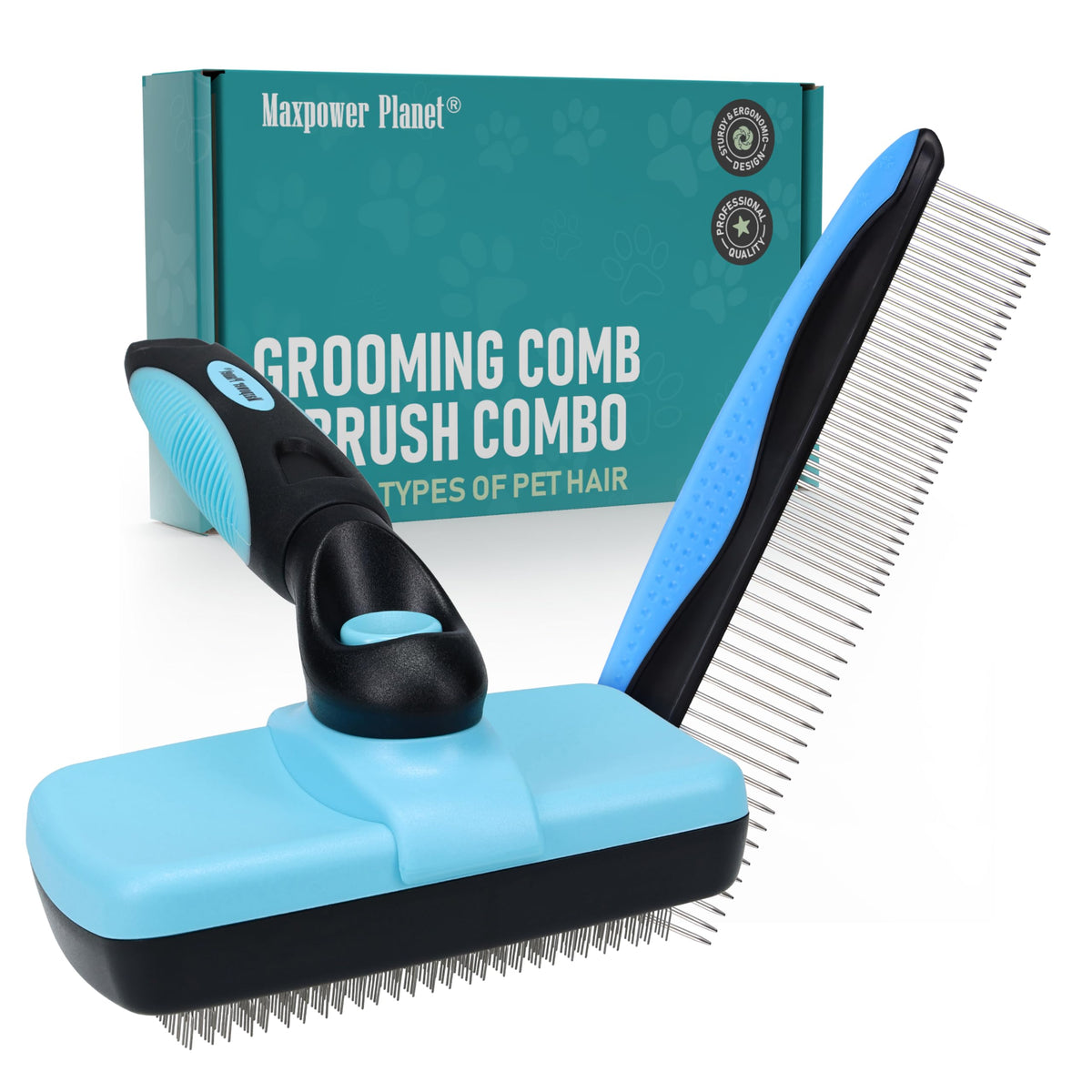 Pet Grooming Brush (BA - Brush & Comb / Large)