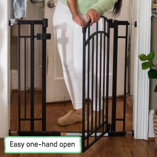 Multi Use Decorative Extra Tall Walk (Black / 28.5"-48" W x 36" H)
