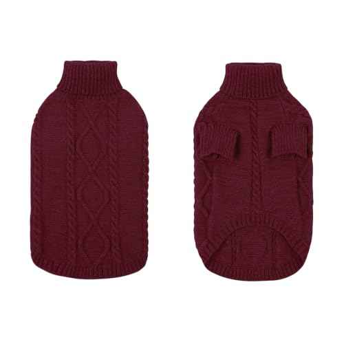 XL Dog Sweater (X-Large / Burgundy)