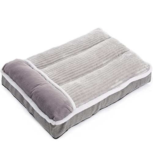 Dog Bed for Large Dogs (Gray / XX-Large:(46" x 30" x 4"))