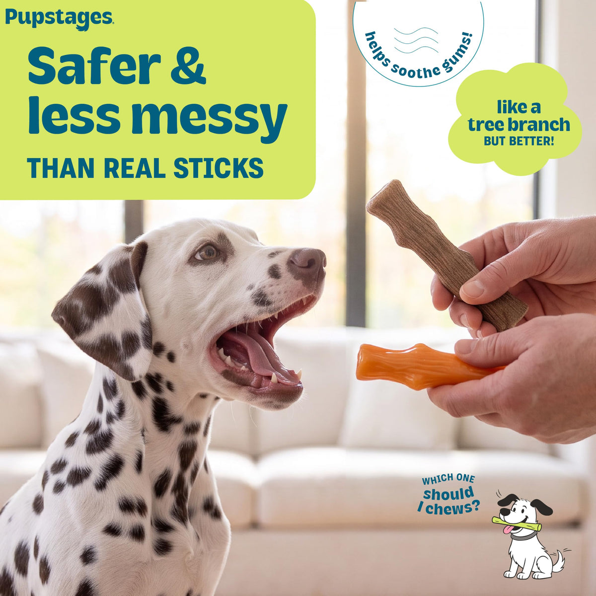 Dogwood Puppy Dog Chew Toys