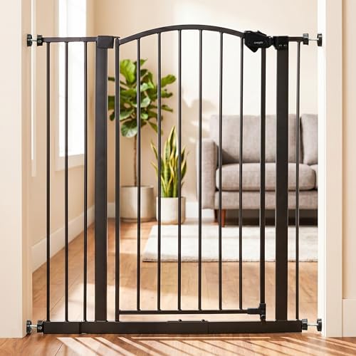 Safety 36" Extra Tall Arch Baby Gate (Bronze - 30-35"w X 36"h)