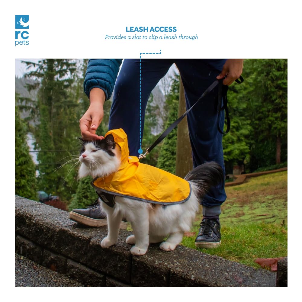 Packable Dog Rain Poncho (Small / Sunshine)