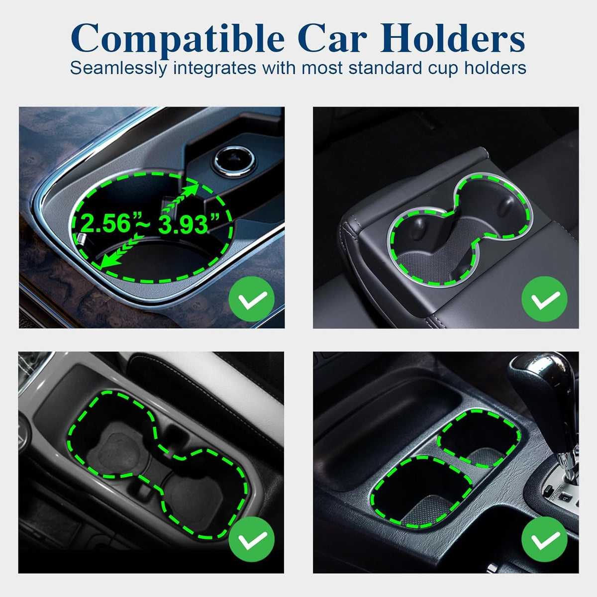 Car Cup Holder Expander (CUP-T-1pack)