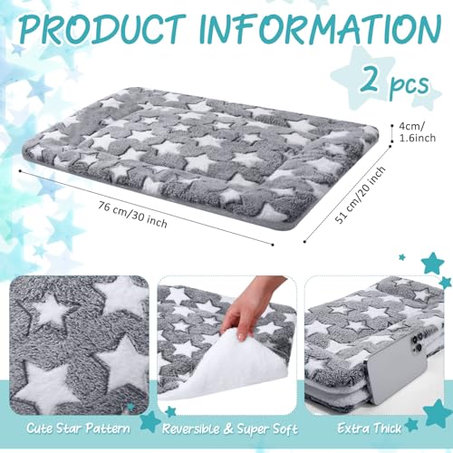 2 Pack Self Warming Cat Mat (Grey / 20'' X 30'')