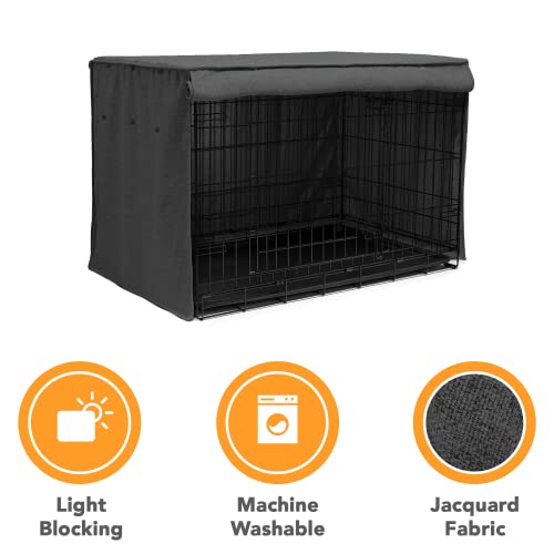 Metal Dog Crate Cover (36.75"L x 23.75"W x 25"H)