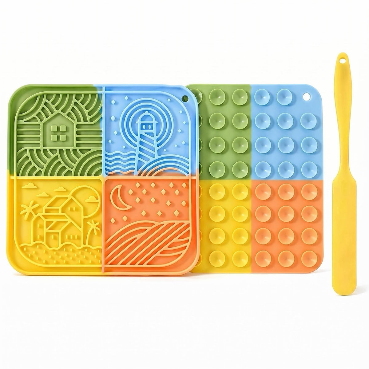 Lick Mat for Dogs (Multicolor)