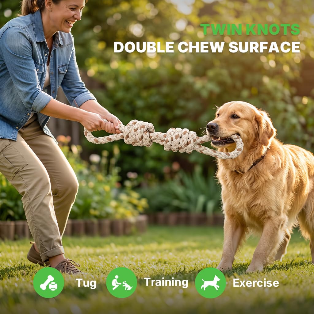 Tug of War Dog Toy (Double Knot Tug)