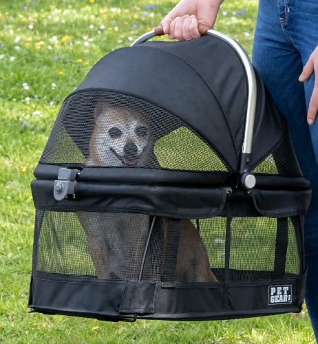 No Zip View 360 Pet Carrier & Car Seat (Lava / 20.0"L x 12.0"W x 18.5"H)