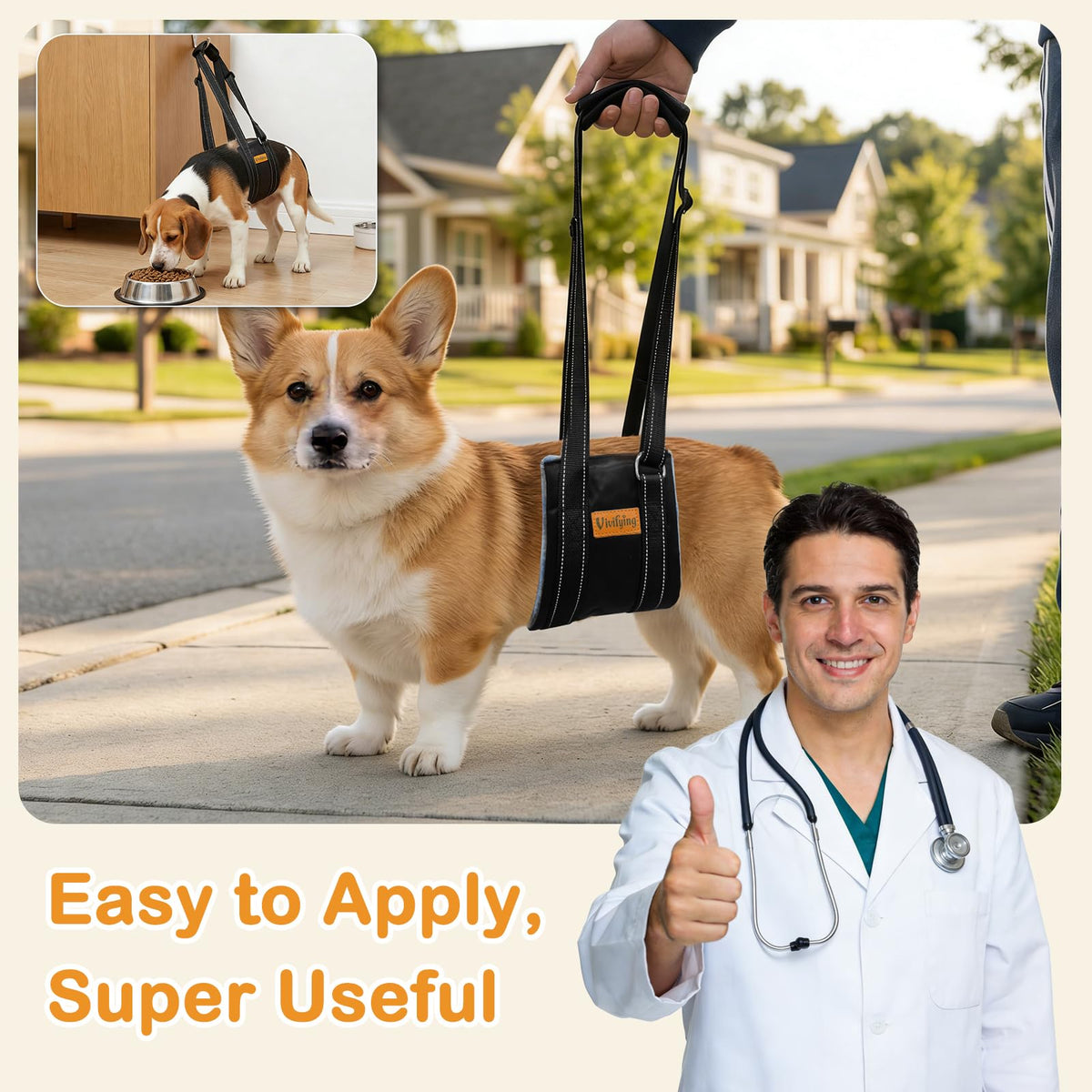 Dog Lift Harness (M)