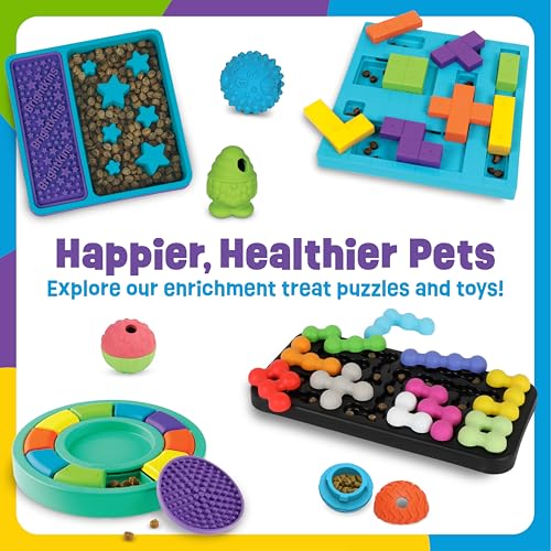Circle 2-in-1 Slow Feeder Bowl and Lick Mat (Circle Slow Feeder and Lick Mat)