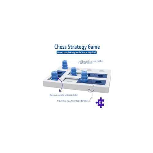 Chess Dog Activity Interactive Toy (Chess Game / Level 3)