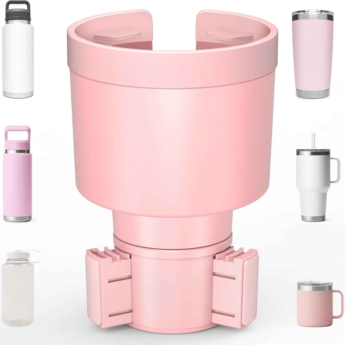 Car Cup Holder Expander for 32 (Pink / Medium*1)