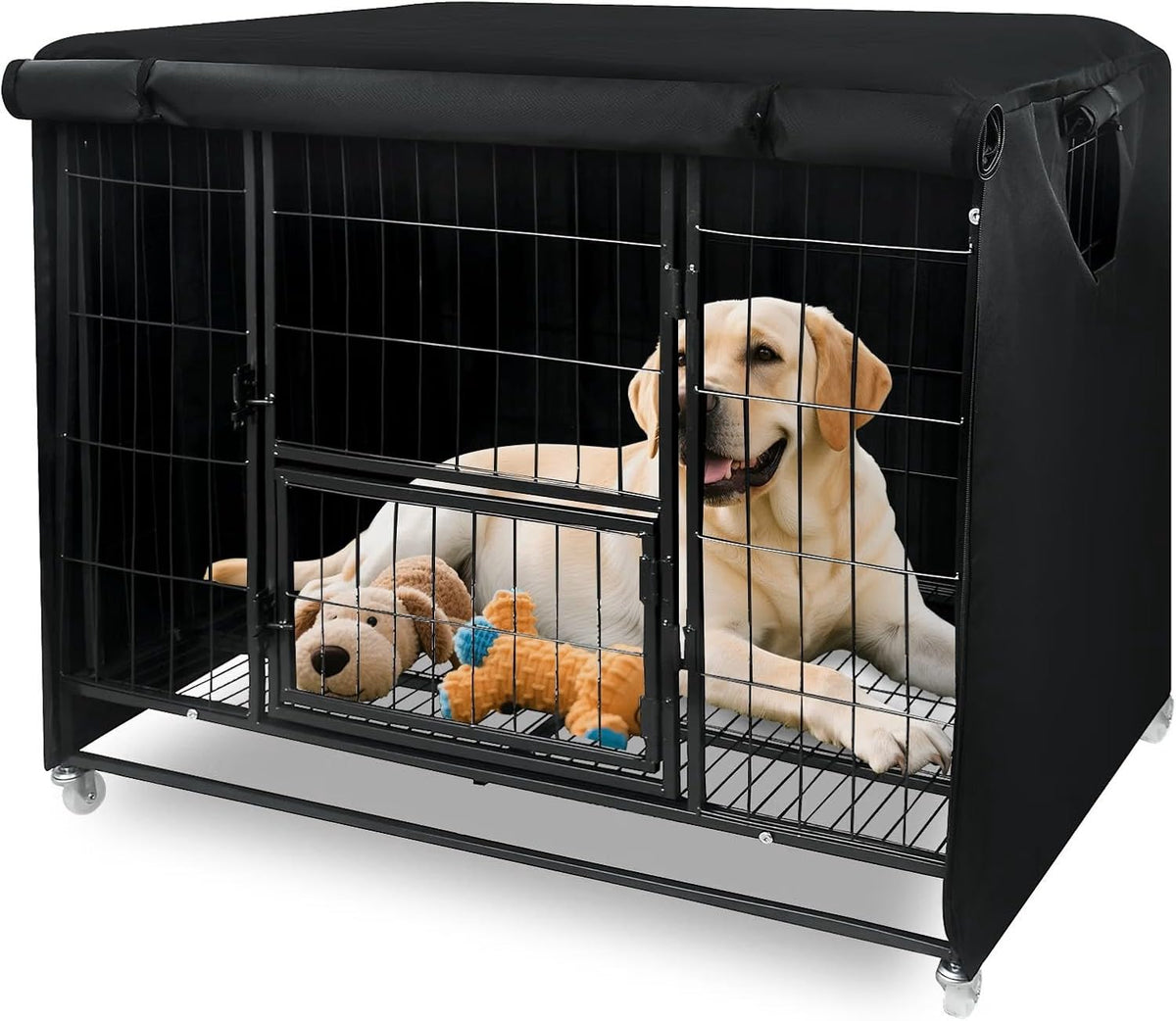 36 Inch Dog Crate Cover for Heavy Duty Dog Cages 900D Oxford (36"L x 23"W x 25"H)