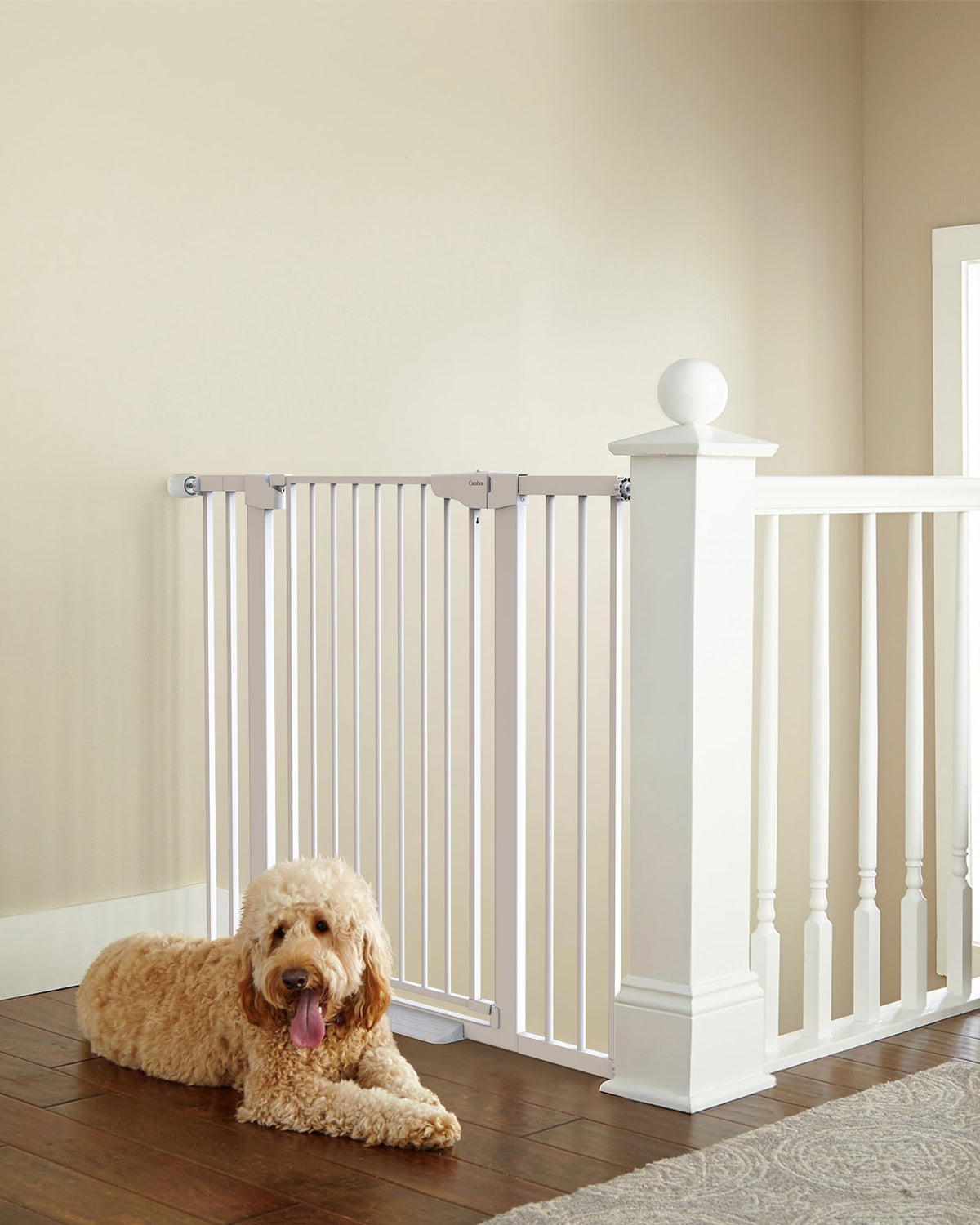 36" Extra Tall Baby Gate (White / 30"-46" W x 36" H)