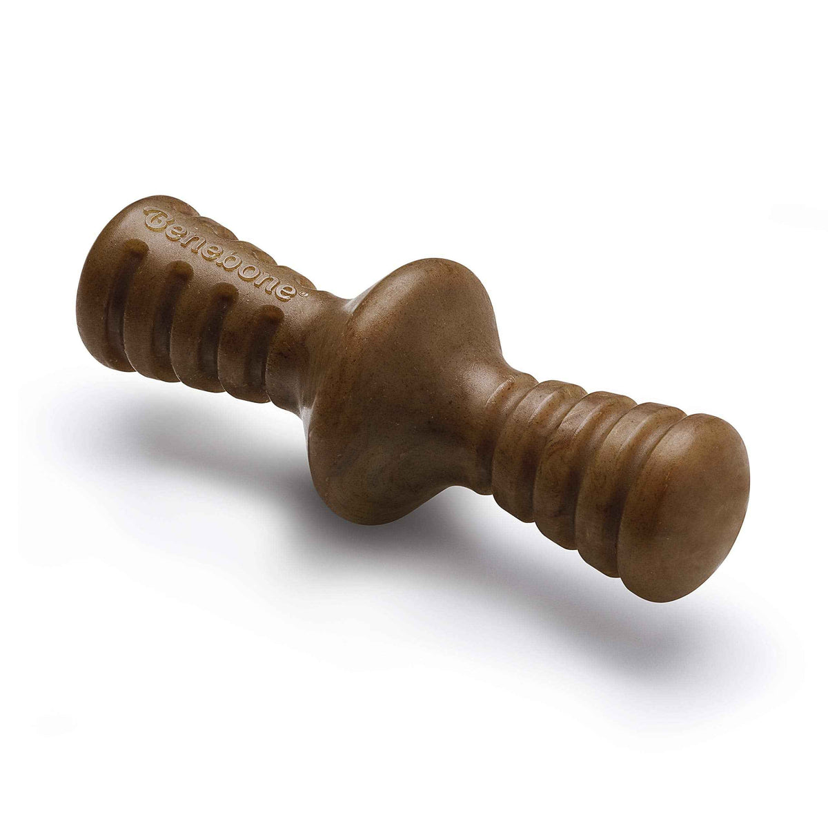 Zaggler Dog Chew Toy for Aggressive Chewers (REAL Bacon / Small)