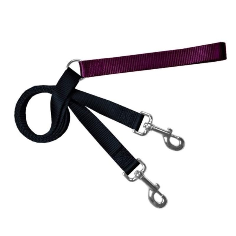 Freedom No Pull 1 Inch Training Leash ONLY Works with No Pull Harnesses (Burgundy Wine)