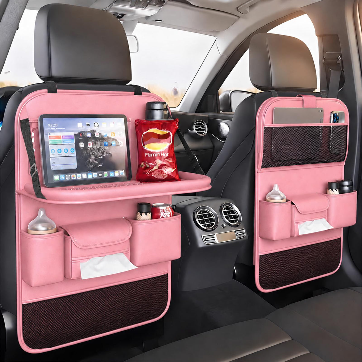 Car Seat Organizers (Pink)
