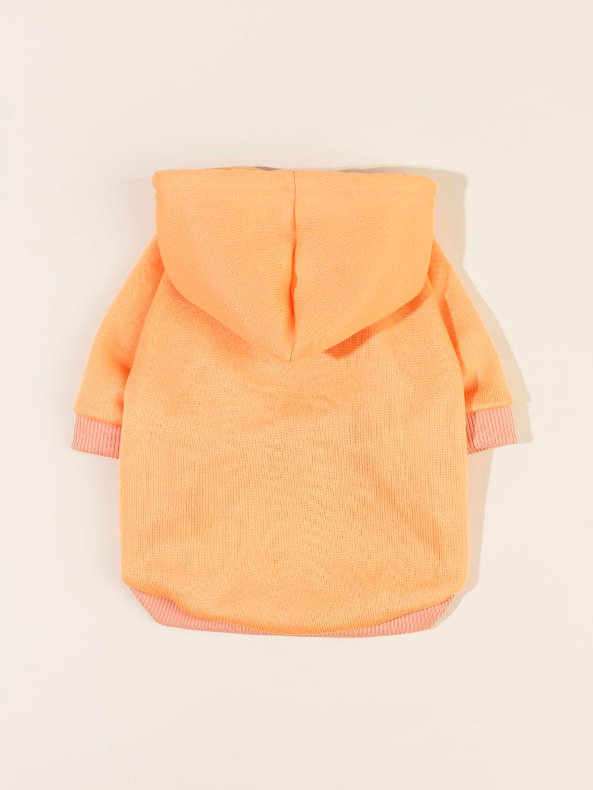 Basic Dog Hoodie Sweatshirt Puppy Sweater Warm Cat Costumes Pet Clothes for Chihuahua Puppy Kitten Small Medium Dogs Orange Large (Large / Orange)