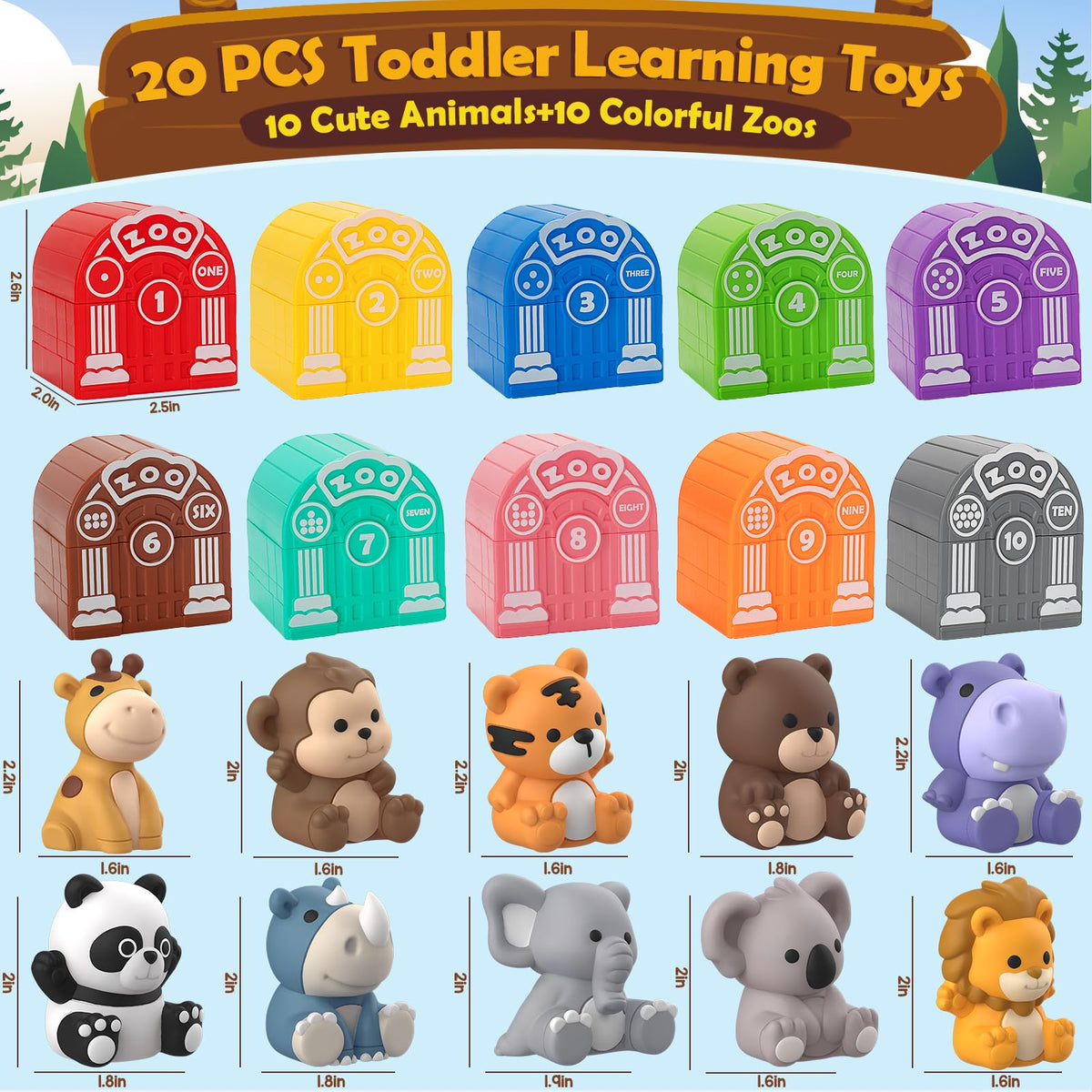 Learning Toys for 1 (ZOO)