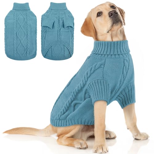 XXL Dog Sweater (XX-Large / Peacock Blue)