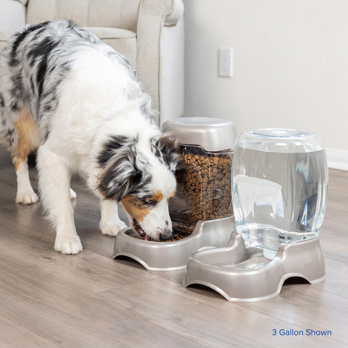 Pet Cafe Cat and Dog Water Dispenser (Pearl Tan / 1.5 GAL)