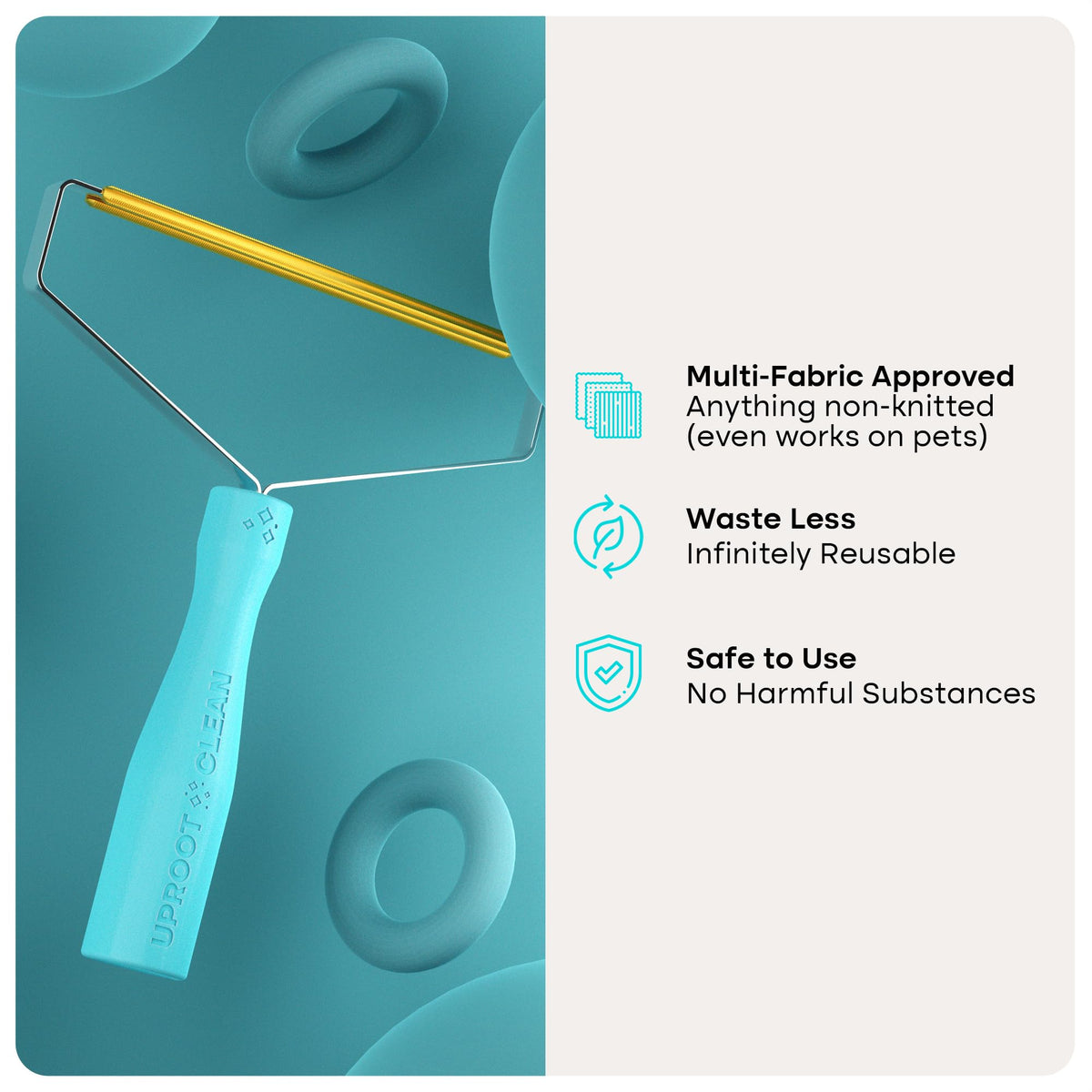 Pro Pet Hair Removal Tool (Blue / 2 Pack)