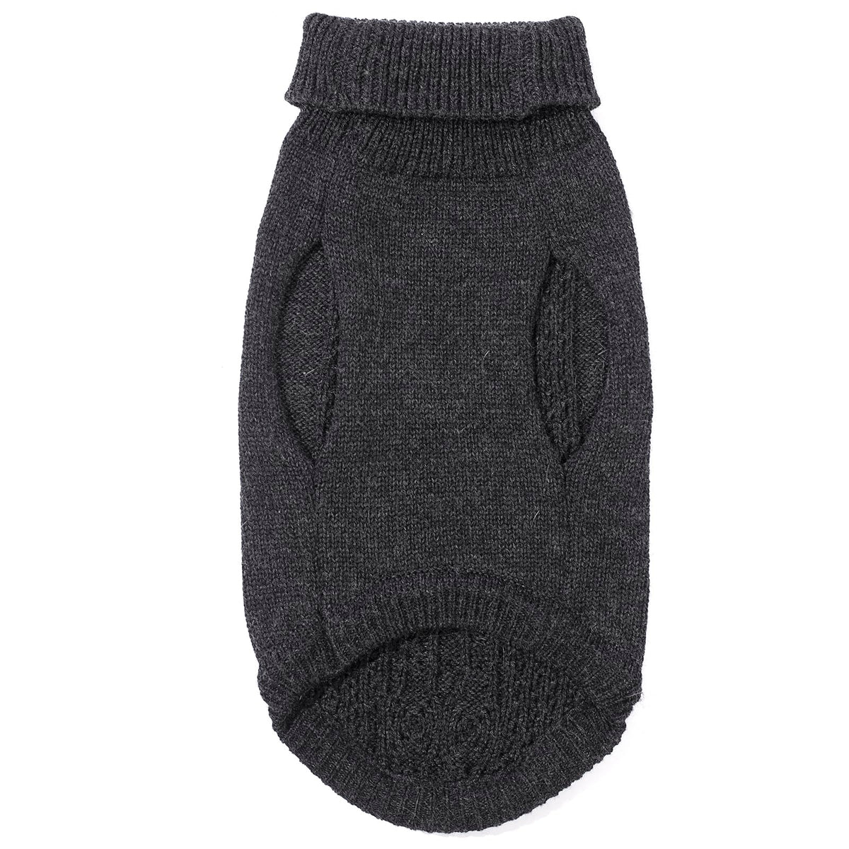 Cat Sweater Stretchy (Dark Gray / Large)