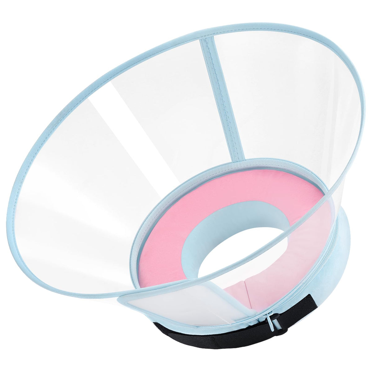 Sponge Core Dog Cone (Pink / Size 2(Neck: 8.7"- 10.7"))