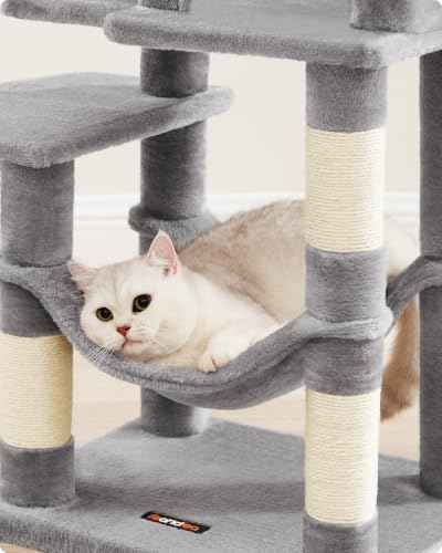 Cat Tree 44.1 (44.1 Inches / Light Gray)