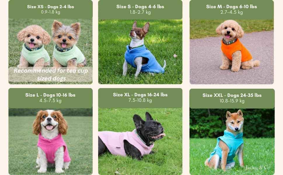 Dog Fleece Vest Sweater with Leash Ring (L (10-16lbs) / Purple)