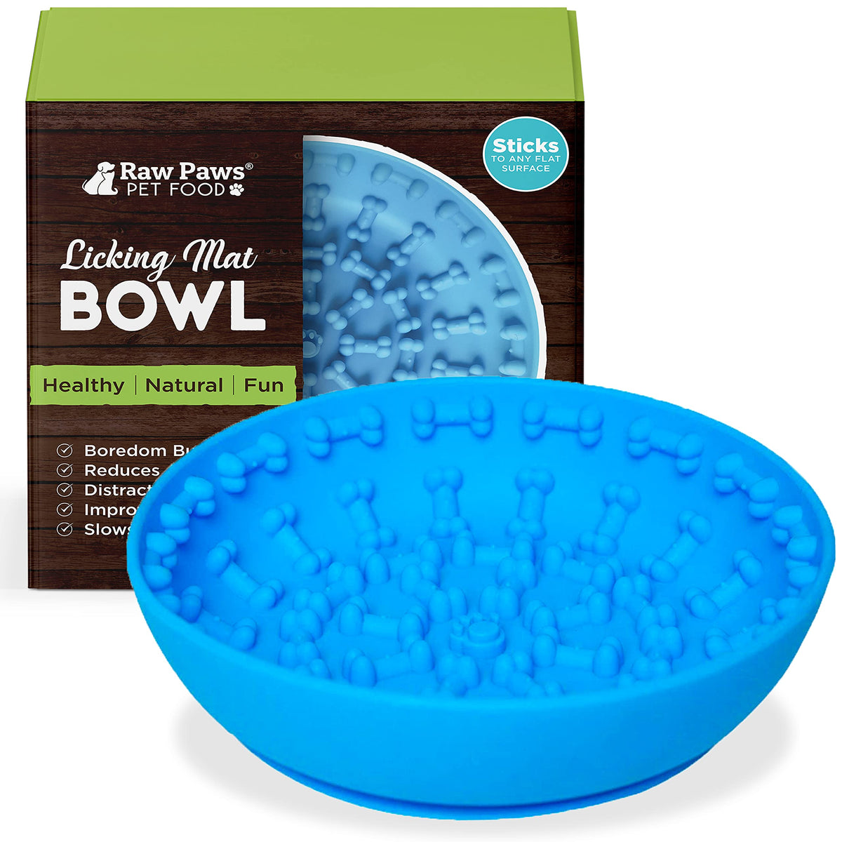 Licking Mat Bowl for Dogs with Suction
