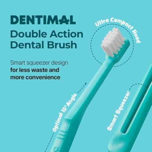 Dentimal Double Action Pet Toothbrush